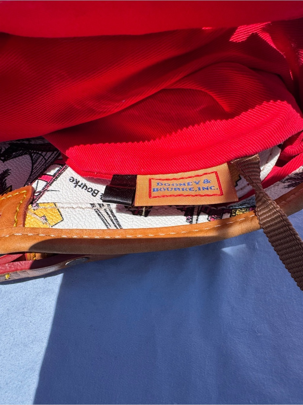 Dooney & Bourke Americana Landmark/Road Trip Tote - Picture 15 of 16